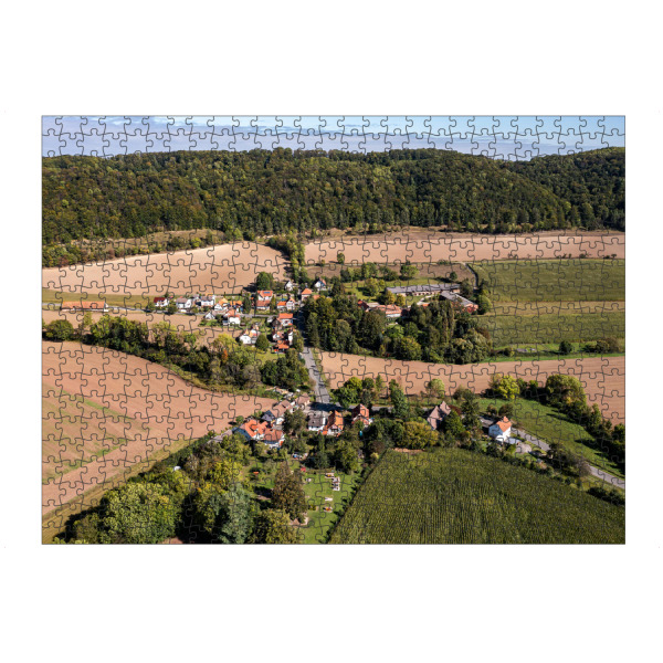 artboxONE Puzzle "Das Dorf Markershausen" artboxONE - Natur,Architektur