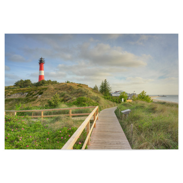 Poster "Sylt Hörnum am Morgen" artboxONE - Städte,Reise,Reise / Strand und Meer