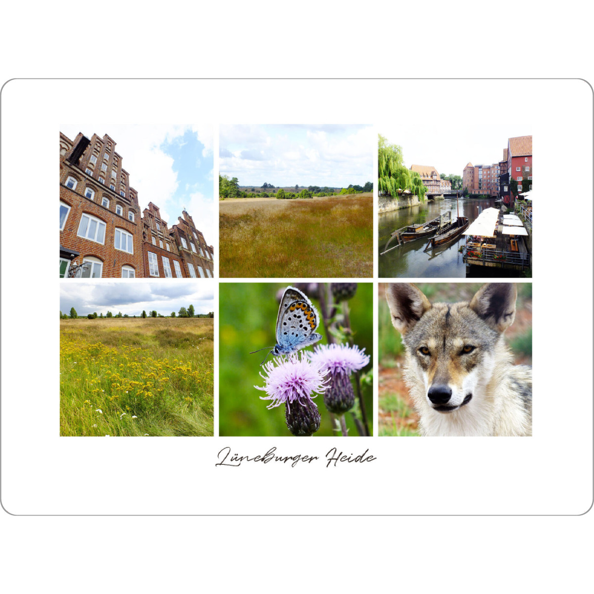 Tischset "Die malerische Lüneburger Heide" artboxONE - Natur,Reise,Architektur,Reise / Länder