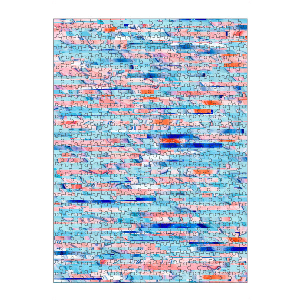 Puzzle Ravensburger "Friedlicher Zauber" artboxONE - Abstrakt