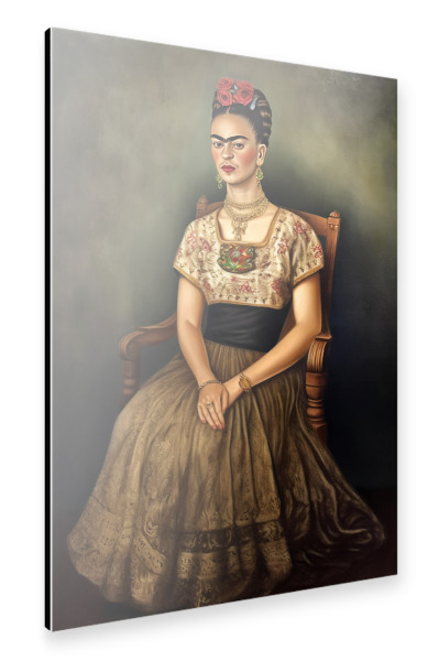 Alu-Dibond "Frida Kahlo Malerei" 30x20 cm artboxONE
