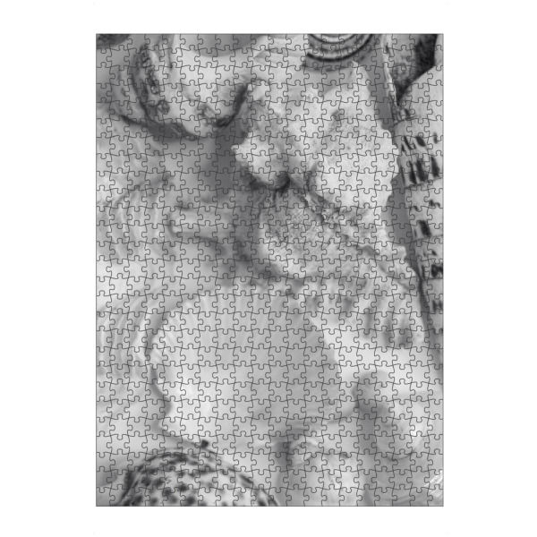 artboxONE Puzzle "Schwarze und weiße Strandmuscheln" artboxONE - Natur,Reise / Strand und Meer