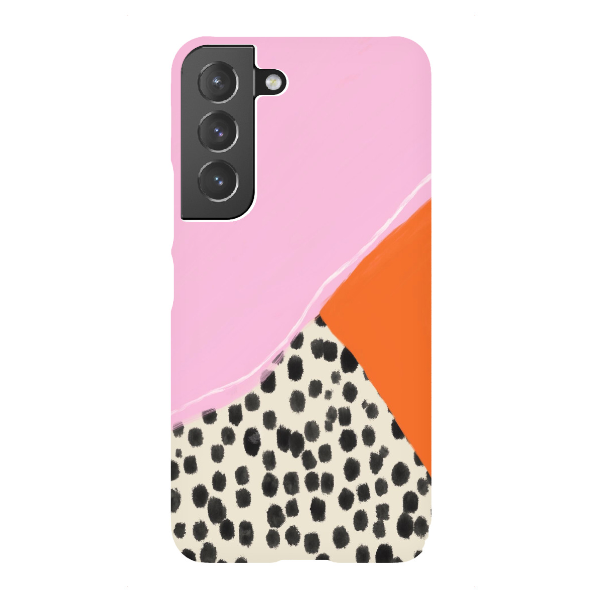 Samsung Galaxy "Summer Love orange rose dots" Premium-Case Handyhülle artboxONE