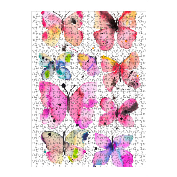 artboxONE Puzzle "Super Artistic Schmetterlinge" artboxONE - Tiere,Liebe,Für Mama