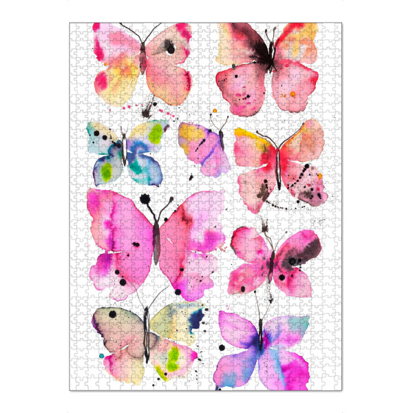 Puzzle Ravensburger "Super Artistic Schmetterlinge" artboxONE - Tiere,Liebe,Für Mama