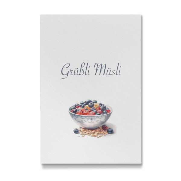 Galerie-Print "Lecker Müsli" 30x20 cm artboxONE