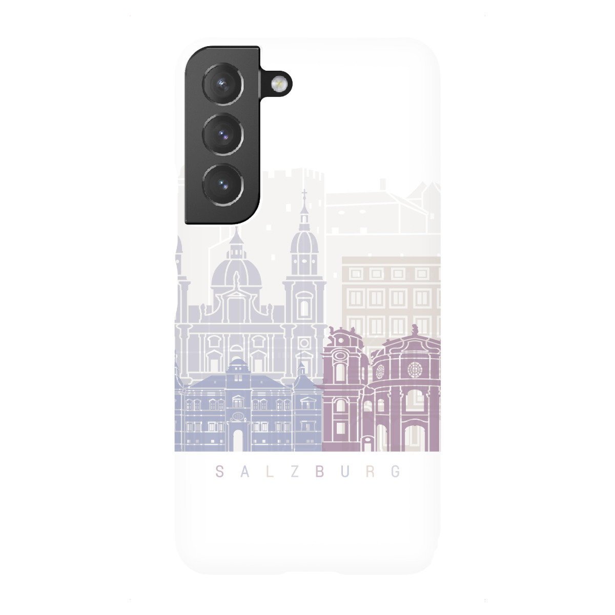 Samsung Galaxy "SALZBURG SKYLINE PASTELL" Premium-Case Handyhülle artboxONE