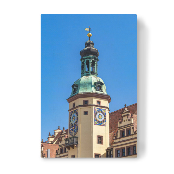 Leinwandbild "Himmel, Rathaus, Turm" artboxONE - Städte,Reise,Architektur