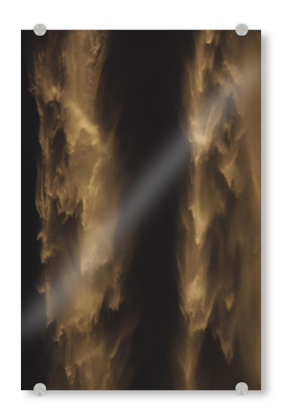 Acrylglasbild "Goldener Wasserfall" artboxONE - Natur,Abstrakt