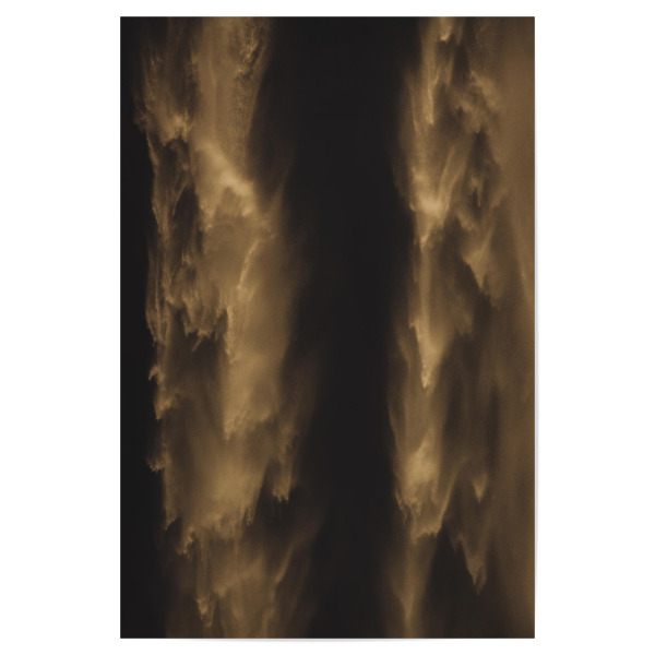 Poster 30x20 cm "Goldener Wasserfall" artboxONE - Natur,Abstrakt