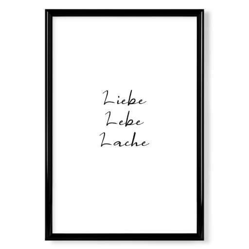 Liebe lebe lache