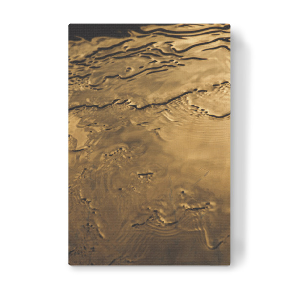 Leinwandbild "Goldene Farbe" artboxONE - Natur,Abstrakt