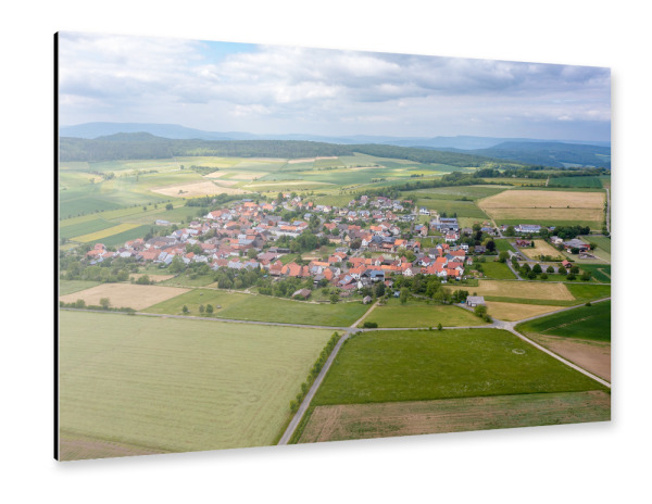 Alu-Dibond "Das Dorf Grandenborn" 30x20 cm artboxONE