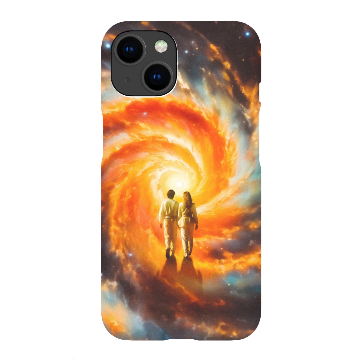 iPhone "Der Liebe eine Chance geben" Premium-Case Handyhülle artboxONE