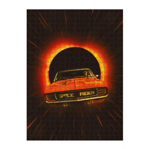 artboxONE Puzzle "The Space Rider" artboxONE - Reise,Abstrakt,Automobile