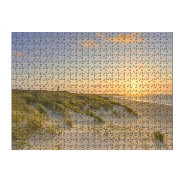 artboxONE Puzzle "Sylt Ellenbogen Sonnenuntergang" artboxONE - Natur,Reise,Reise / Strand und Meer
