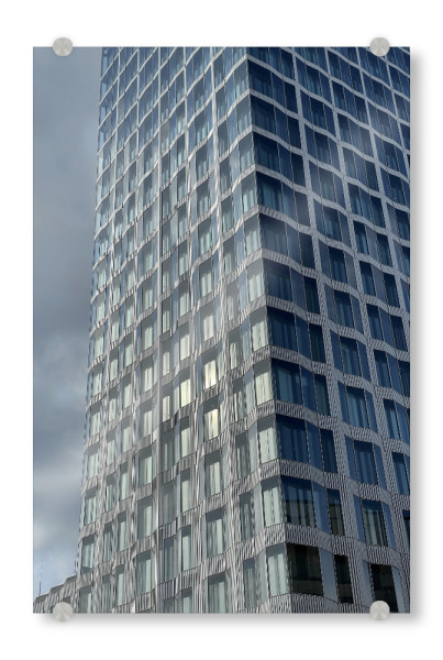 Acrylglasbild "High Glass" artboxONE - Städte / Berlin,Architektur - Architektur,Berlin,Stadt,Deutschland,Gebäude