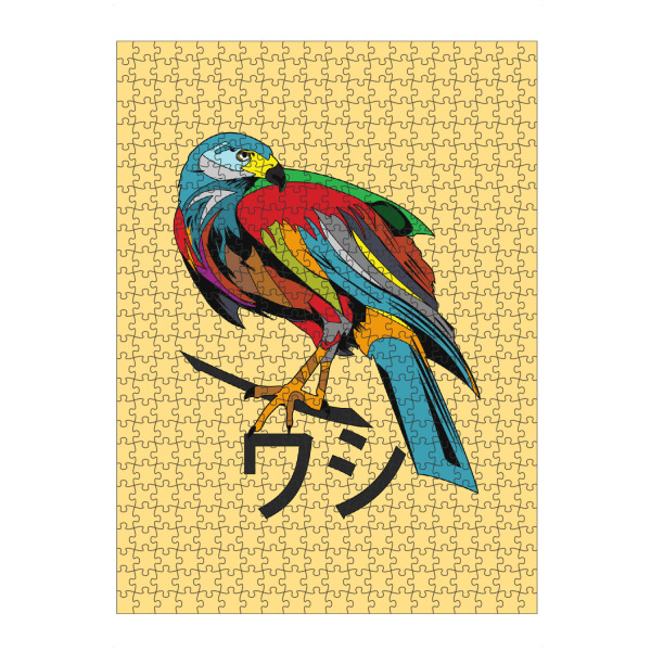 Puzzle Ravensburger "Washi" artboxONE - Tiere - Washi,Japan,Tier,Vogel,Japanisch - Bild washi