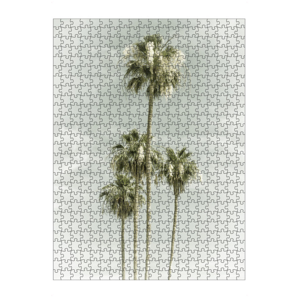 Puzzle Ravensburger "Vintage Palmenidylle mit Himmel" artboxONE - Natur,Reise / Strand und Meer