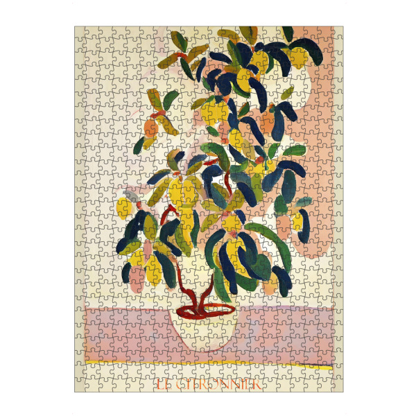Puzzle Ravensburger "Le Citronnier" artboxONE - Floral,Essen & Trinken,Abstrakt