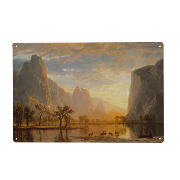 Metall Poster "Yosemite" artboxONE - Natur,Reise,Reise / Länder