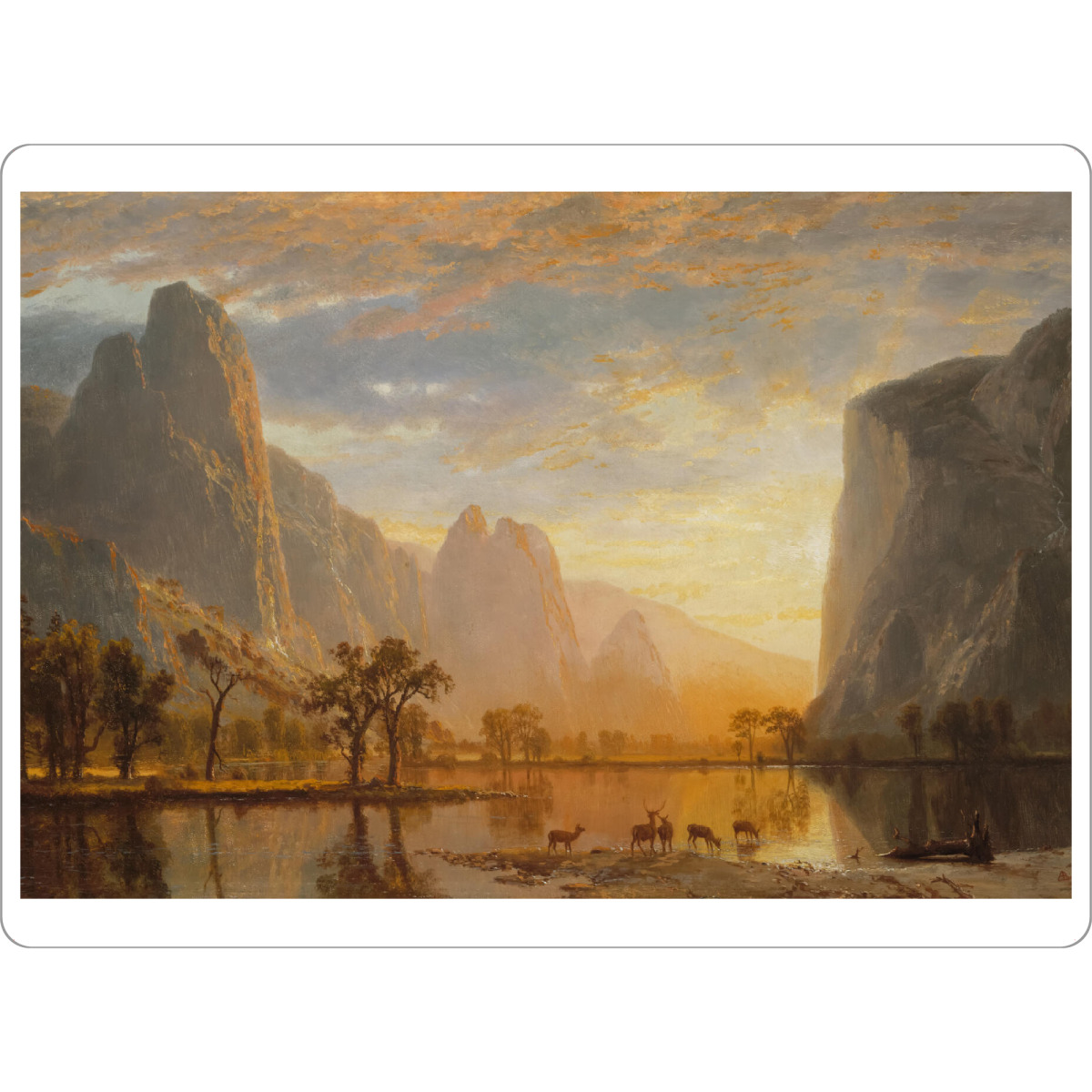 Tischset "Yosemite" artboxONE - Natur,Reise,Reise / Länder