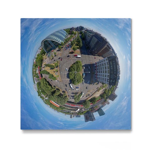 Galerie-Print "Hamburg -Anckelmannsplatz Kreuzung" 30x30 cm artboxONE