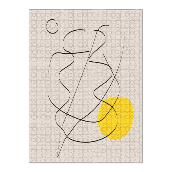 Puzzle Ravensburger "Line-Art-Sonne" artboxONE - Natur,Abstrakt,Fiktion