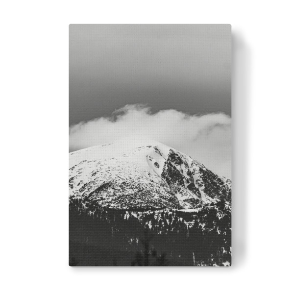 Leinwandbild "Nebelige Bergkette" artboxONE - Natur,Reise,Für Papa