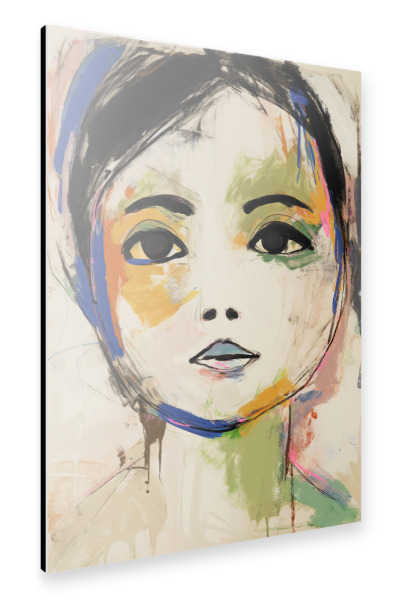 Alu-Dibond "Daya Portrait" 30x20 cm artboxONE