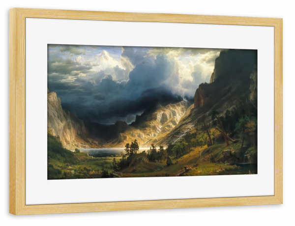 Poster mit Rahmen kiefer "Mt. Rosalie" artboxONE - Natur,Reise,Reise / Länder