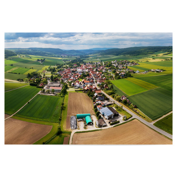 Poster "Netra im schönen Nordhessen" artboxONE - Natur,Architektur - Netra,Ringgau,Hessen,Dorf,Nordhessen,Gemeinde ringgau