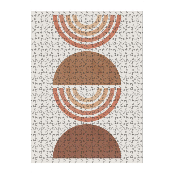 artboxONE Puzzle "Watercolor circles B" artboxONE - Abstrakt,Geometrie