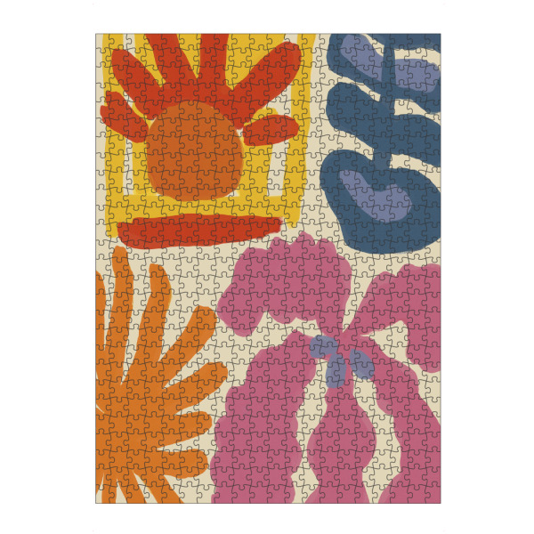 artboxONE Puzzle "Happy Summer (Two)" artboxONE - Floral,Abstrakt,Für Mama