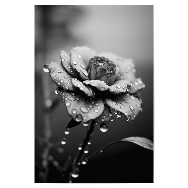 Poster 30x20 cm "Monochrome Impressions (Two)" artboxONE - Natur,Floral,Abstrakt