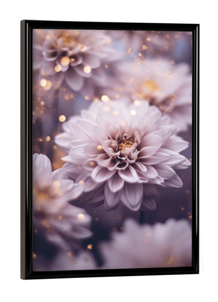 Poster mit schwarzem Rahmen "Purple Mood (two)" artboxONE - Natur,Floral,Für Mama