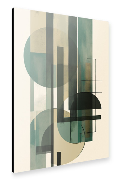 Alu-Dibond "Digital Mid Century Art" 30x20 cm artboxONE