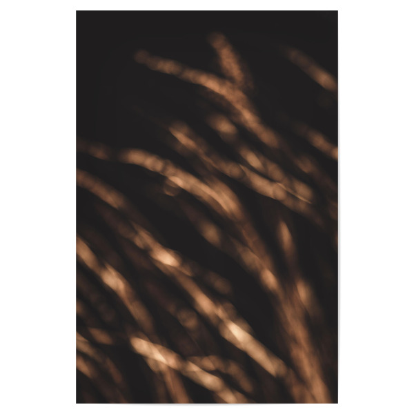 Poster "Goldener Schein" artboxONE - Natur,Abstrakt