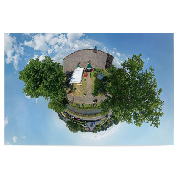 Poster 30x20 cm "Landgasthof Wewelsfleth - Eingang" artboxONE - Städte,Reise,Sport / Motorsport,Architektur,Reise / Länder