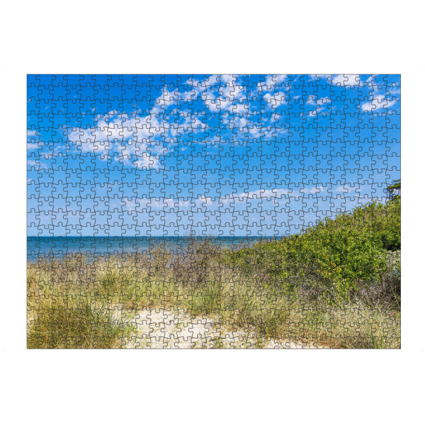 artboxONE Puzzle "Wolken, Düne, Ostsee, Gras" artboxONE - Natur,Reise,Reise / Strand und Meer