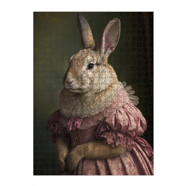 artboxONE Puzzle "Mrs Bunny`s Daughter" artboxONE - Tiere,Für Mama,Lustig