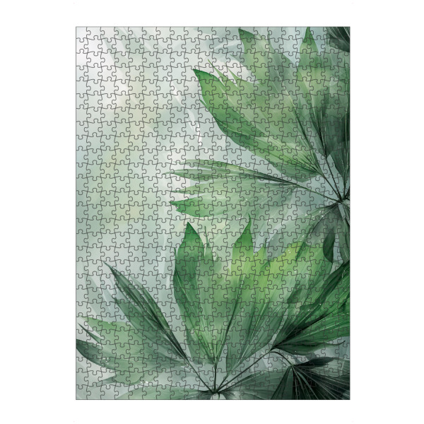 artboxONE Puzzle "Palmen Blattwerk" artboxONE - Natur,Floral,Abstrakt