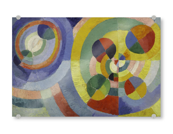 Acrylglasbild "Kreisförmige Formen" artboxONE - Für Kinder,Abstrakt,Geometrie,Für Mama,Für Papa