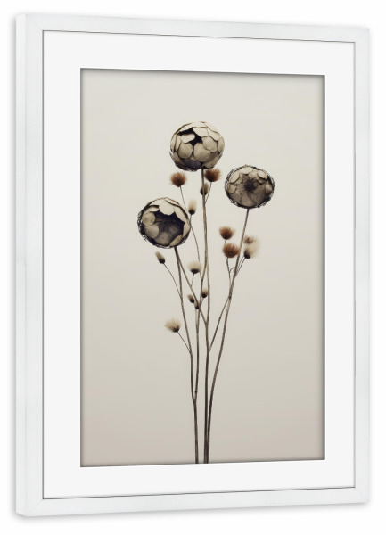 Poster mit Rahmen weiß "Canelao" artboxONE - Natur,Floral,Für Mama