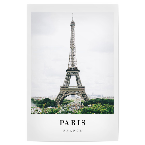 Poster "Einsames Paris" artboxONE - Städte,Architektur,Städte / Paris