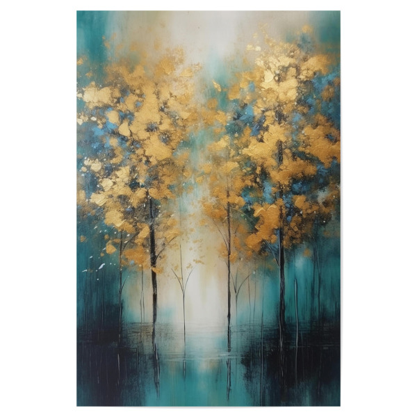 Poster 30x20 cm "Waldlandschaft" artboxONE - Natur,Floral,Abstrakt