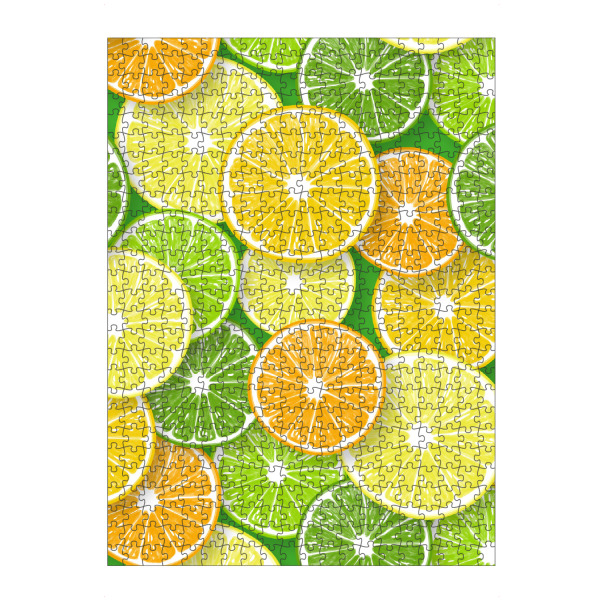 artboxONE Puzzle "Lime, lemon and orange slices" artboxONE - Essen & Trinken / Obst & Gemüse