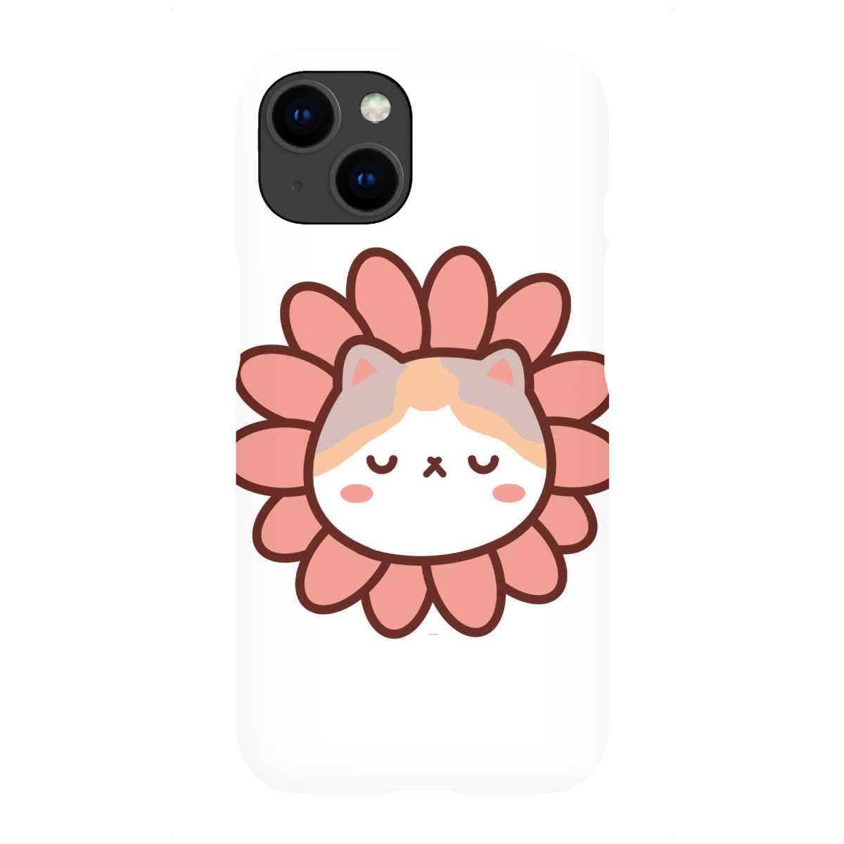 "Süße Katzenblume Kawaii"für iPhone - Premium-Case Handyhülle artboxONE