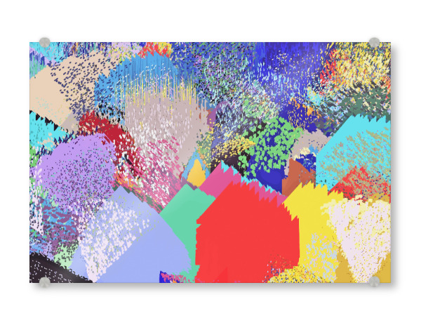 Acrylglasbild "Modern Life, Abstract Contemporary" artboxONE - Abstrakt