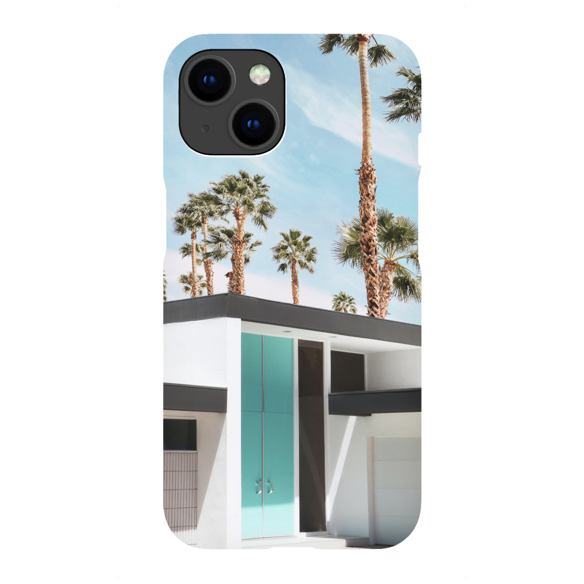 "Leben in Palm Springs"für iPhone - Premium-Case Handyhülle artboxONE